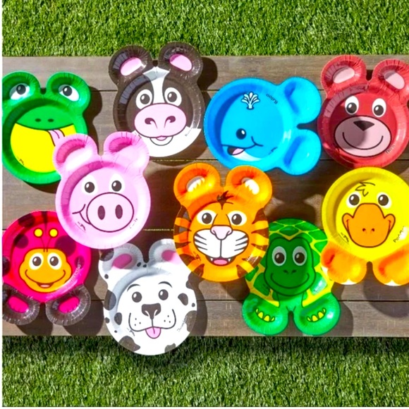 Hefty Zoo Pals Paper Plates 45 Count - Picture 3 of 7